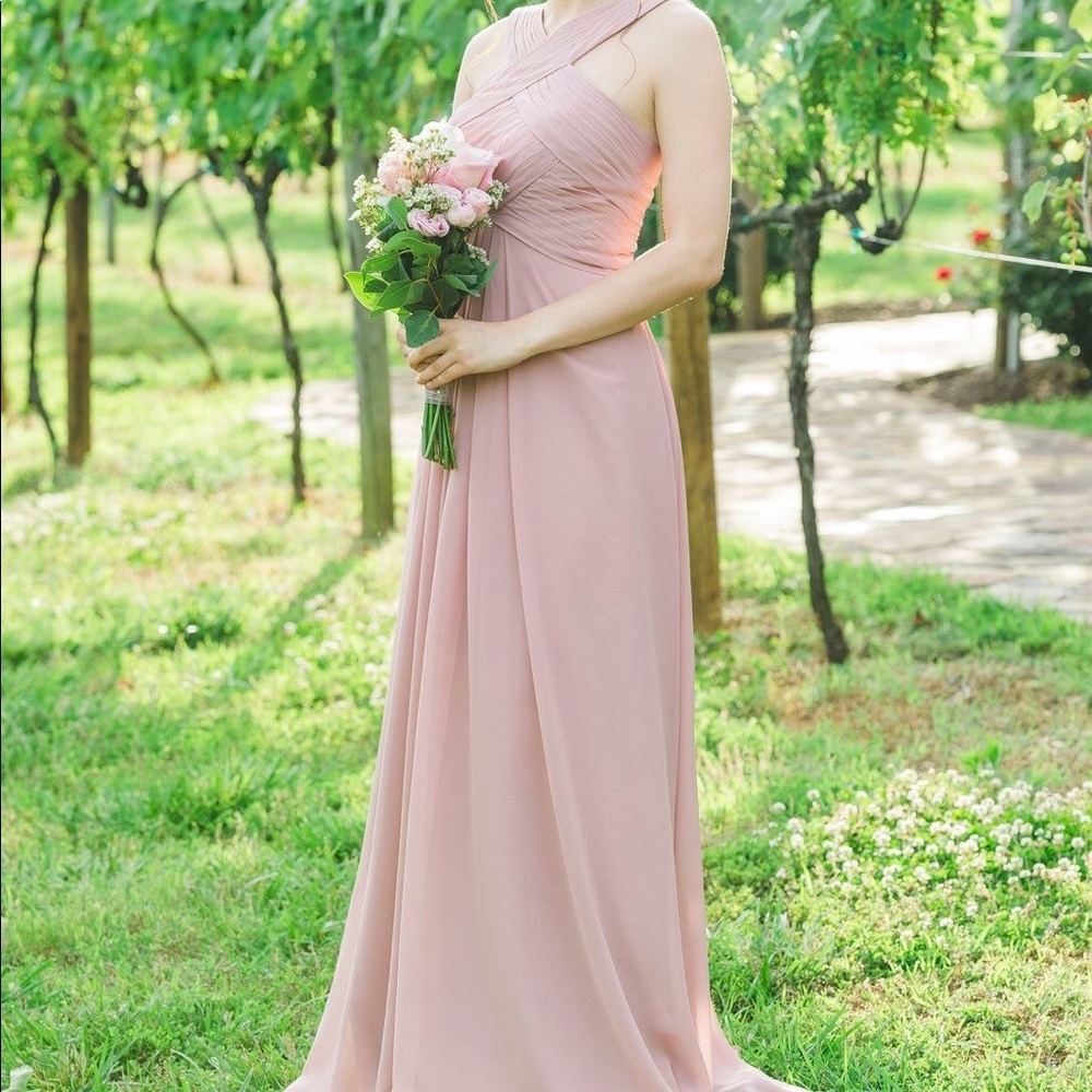 Dusty Rose Formal Dress